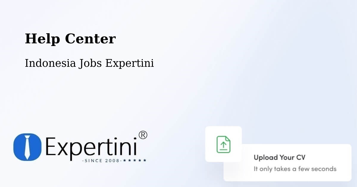 Help Center – Manado - Indonesia Jobs Expertini
